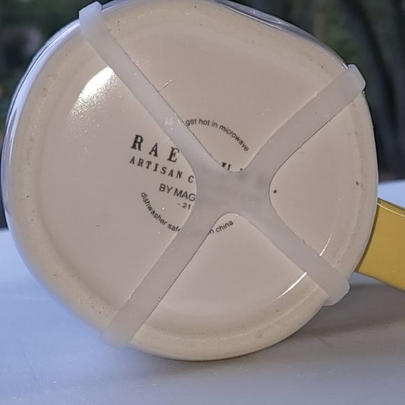 Rae Dunn Cotton Tail Cutie Bunny White‎ Ceramic Coffee Mug With Topper 16oz - Picture 7 of 8